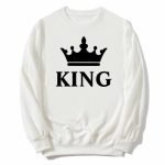 King & Queen Matching Couple Sweatshirts