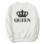 King & Queen Matching Couple Sweatshirts