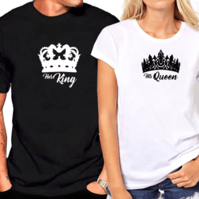 King & Queen T-shirts