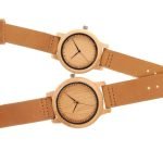 Leather Strap Couple Watch