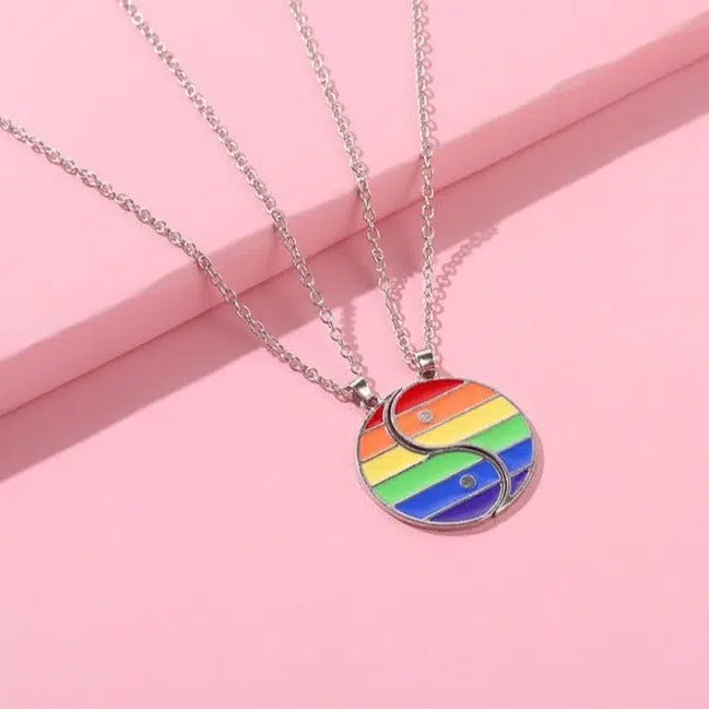 LGBT Couple Necklace