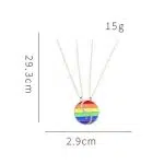 LGBT Couple Necklace