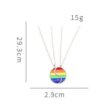 LGBT Couple Necklace