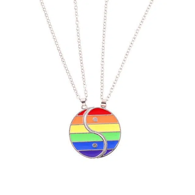 LGBT Couple Necklace