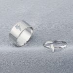 Lightning Bolt Couple Ring