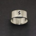 Lightning Bolt Couple Ring