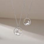 Little Prince Fox Couple Necklace