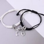 Lock and Key Bracelet for Couples