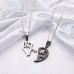 Lock and Key Couple Necklace