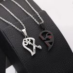 Lock and Key Couple Necklace