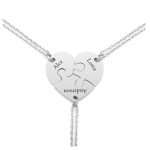 Love Heart Friendship Necklace