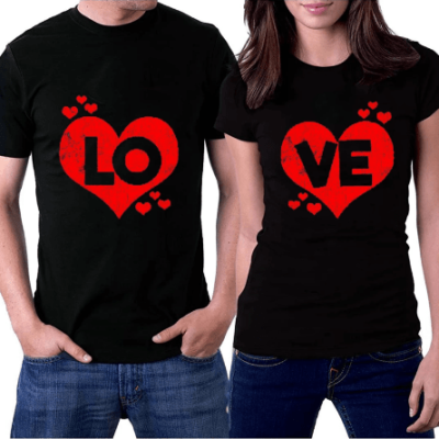 Love T-shirts for Couples