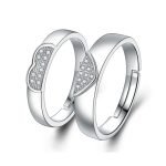 Lover Couple Rings Silver