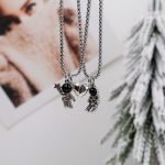 Magnetic Astronauts Couples Necklace