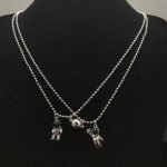 Magnetic Astronauts Couples Necklace