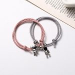 Magnetic Couple Cord Bracelets