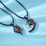 Magnetic Heart Couple Necklace