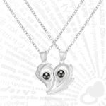 Magnetic Heart Couple Necklace