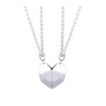 Magnetic Heart Necklaces for Couples