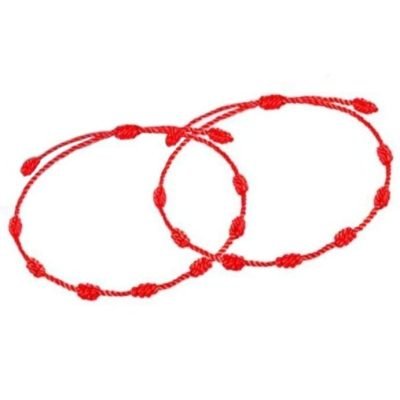 Match Couple Red Bracelets