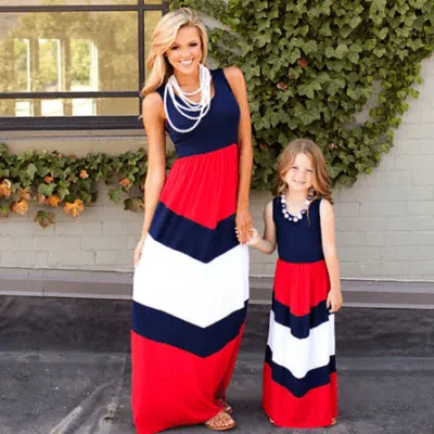 Matching Beach Dress Mum and Daughter