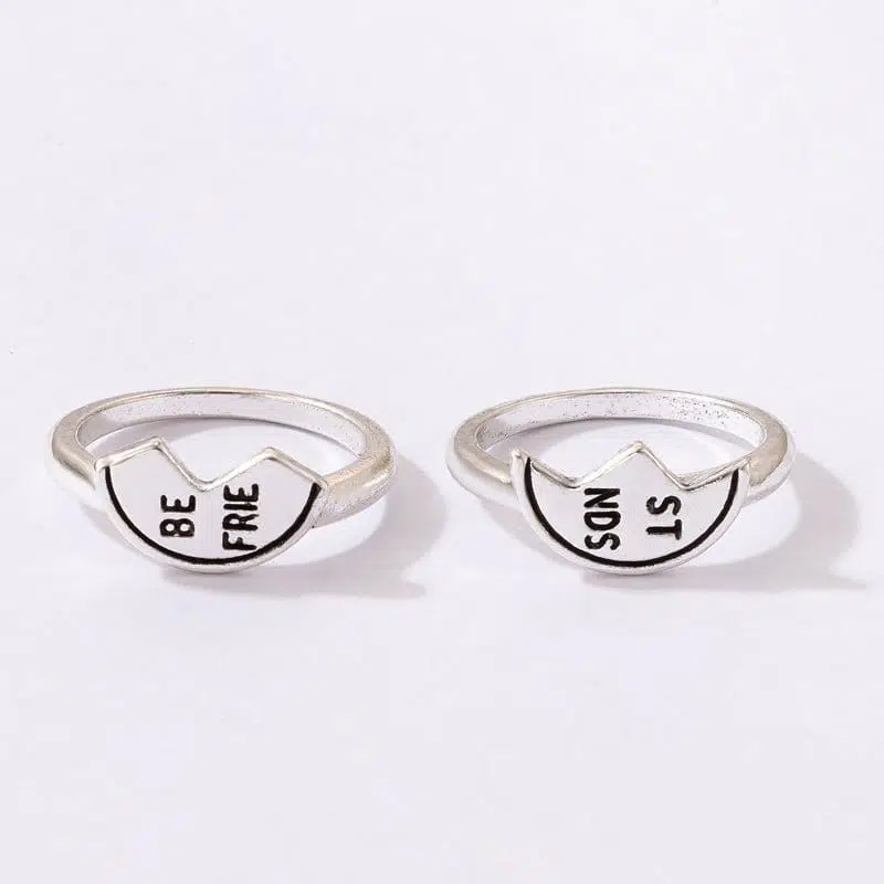 Matching Best Friend Rings