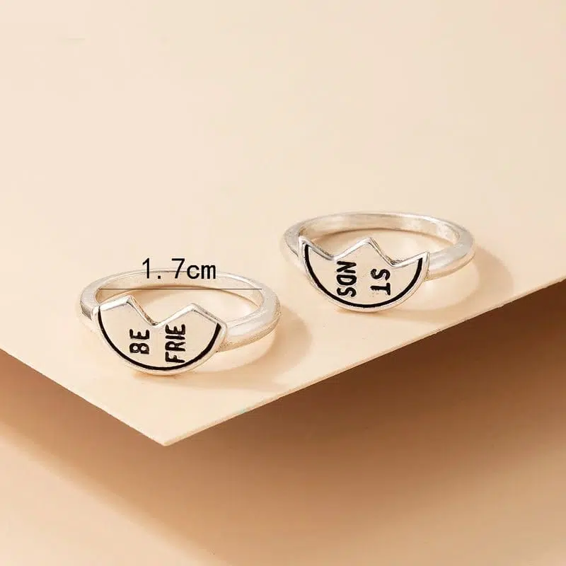 Matching Best Friend Rings