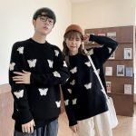 Matching Couple Black Sweatshirts