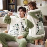 Matching Couple Dinosaur Pajamas