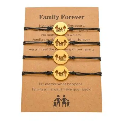 Matching Family Bracelets for 4