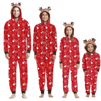 Matching Family Santa Jumpsuits