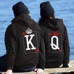 Matching King & Queen Hoodies for Couples