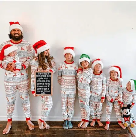 matching santa paamas for family