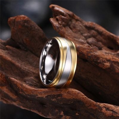 Matching Stainless Steel Rings for Couples