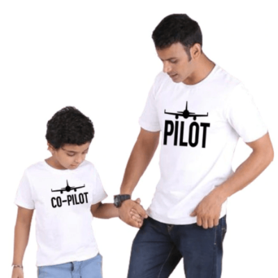 Matching T-shirts for Dad & Son