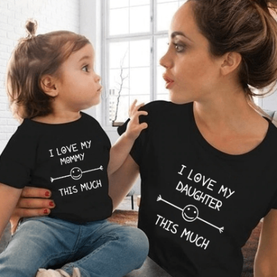 Mom and Baby Love T-Shirts