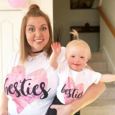 Mom Daughter Bestie T-shirts