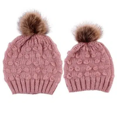 Mommy Daughter Beanies