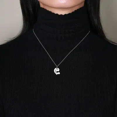 Mother And Daughter Heart Necklace
