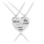 Mother and Daughter Linked Necklace