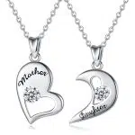 Mother and Daughter Linked Together Necklace