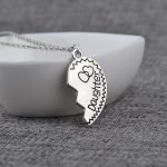 Mother Daughter Broken Heart Necklace