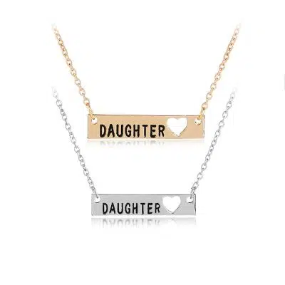 Mother & Daughter Necklace Set