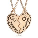 Mother Daughter Necklace Set