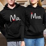 Mr & Mrs Matching Couples Hoodies