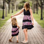 Mum and Daughter Matching Summer Dresses