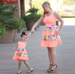 Mum and Daughter Matching Summer Dresses