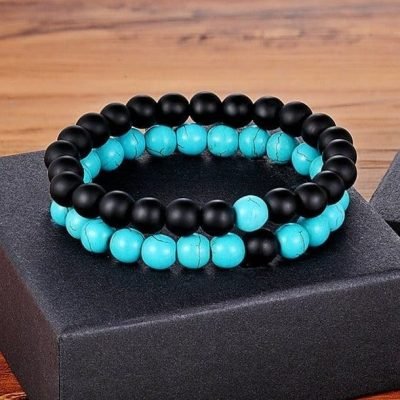 Onyx Bracelets for Couples