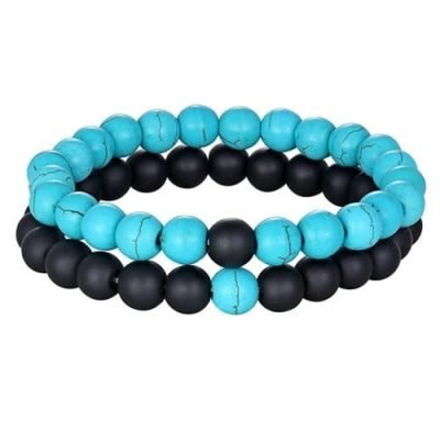 Onyx Bracelets for Couples