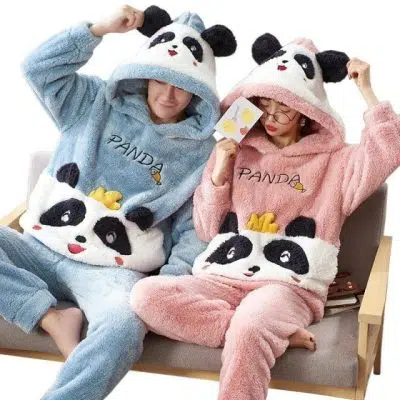Panda Pajamas Couples